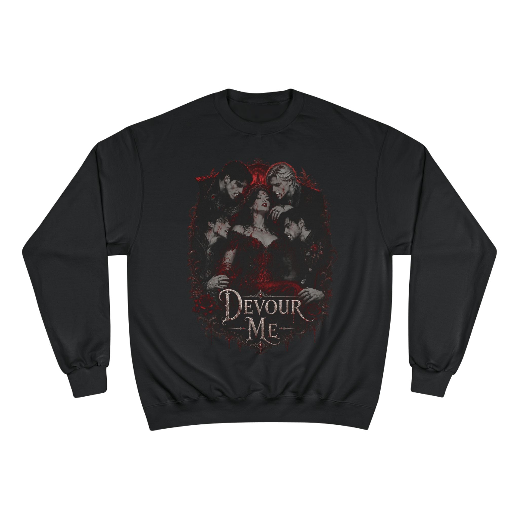 Devour Me Champion Crewneck Sweatshirt