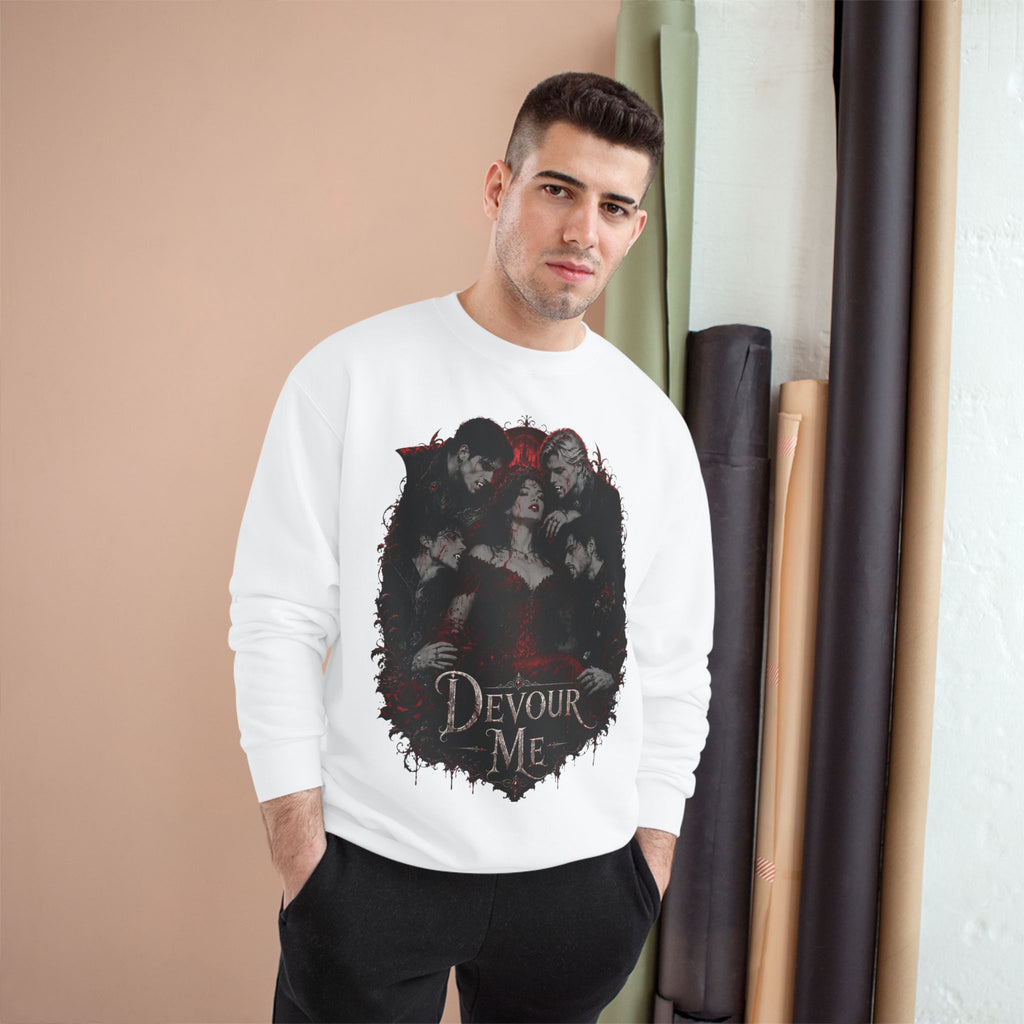Devour Me Champion Crewneck Sweatshirt